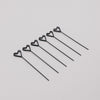 Stecker Karte Mini Herz 6er Set (VE = 4 Stk)