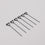 Stecker Karte Mini Herz 6er Set (VE = 4 Stk)