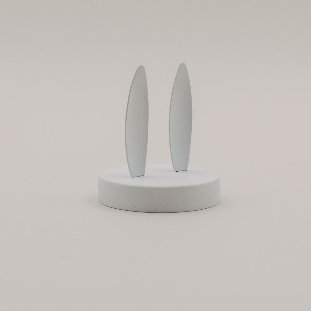 Metalldeckel Hasenohren weiß Mini Vorratsglas (VE = 6 Stk)