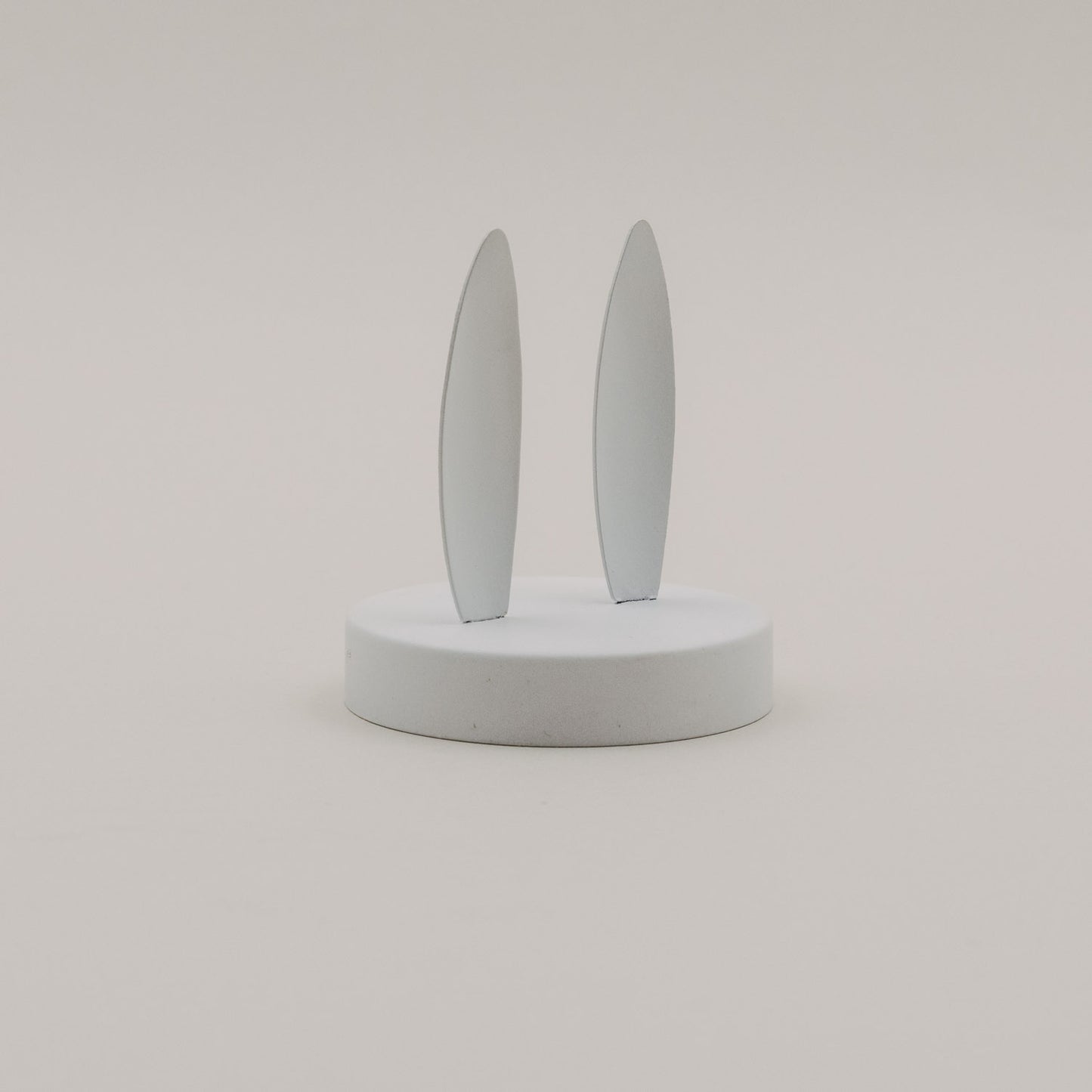 Metalldeckel Hasenohren weiß Mini Vorratsglas (VE = 6 Stk)