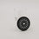Metalldeckel Blumenhalter Mini schwarz  (VE = 10 Stk.)