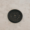 Metalldeckel Blumenhalter Mini schwarz  (VE = 10 Stk.)