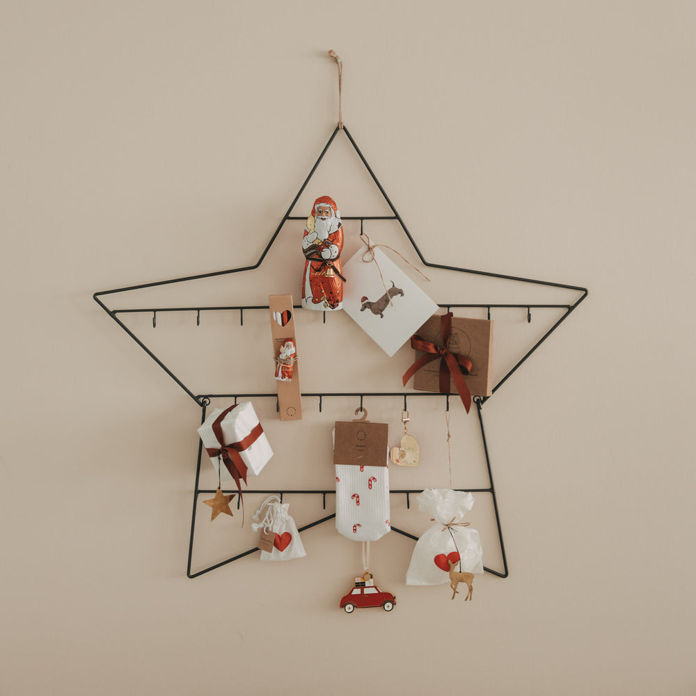 Adventskalender Stern groß  (VE = 3 Stk.)