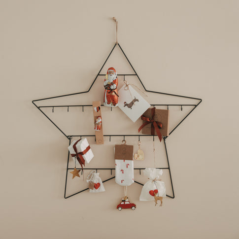 Adventskalender Stern groß  (VE = 3 Stk.)