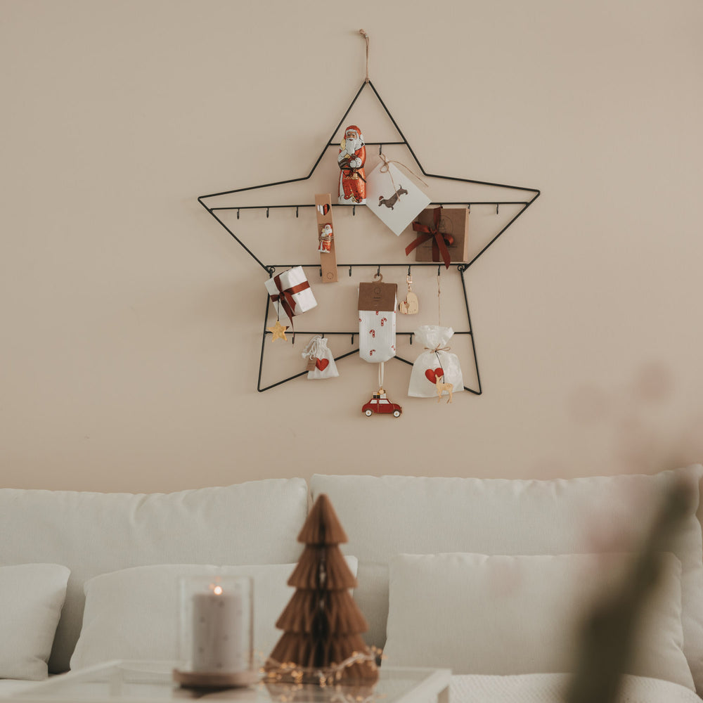 Adventskalender Stern groß  (VE = 3 Stk.)