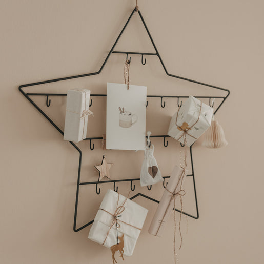Adventskalender Stern klein (VE = 4 Stk.)