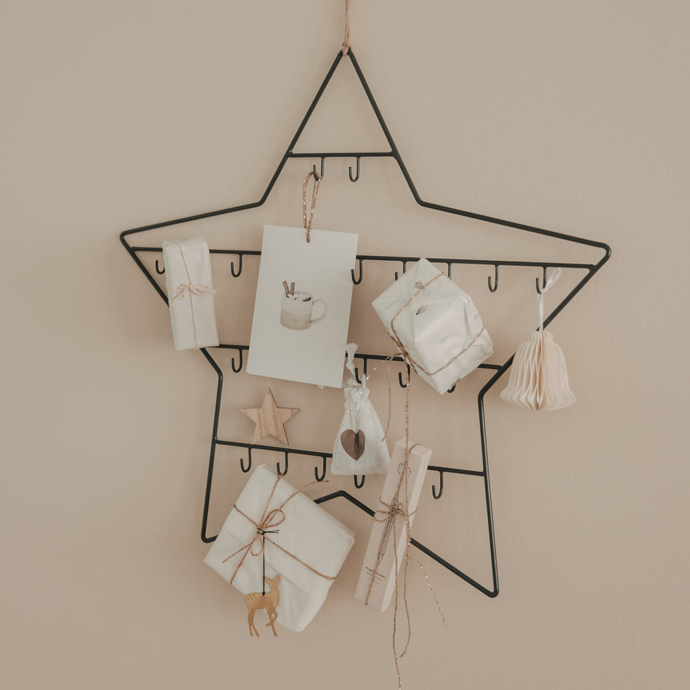Adventskalender Stern klein (VE = 4 Stk.)