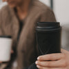 To go Becher Herz schwarz 350ml (VE = 4 Stk.)