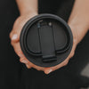To go Becher Herz grau 540ml (VE = 4 Stk.)