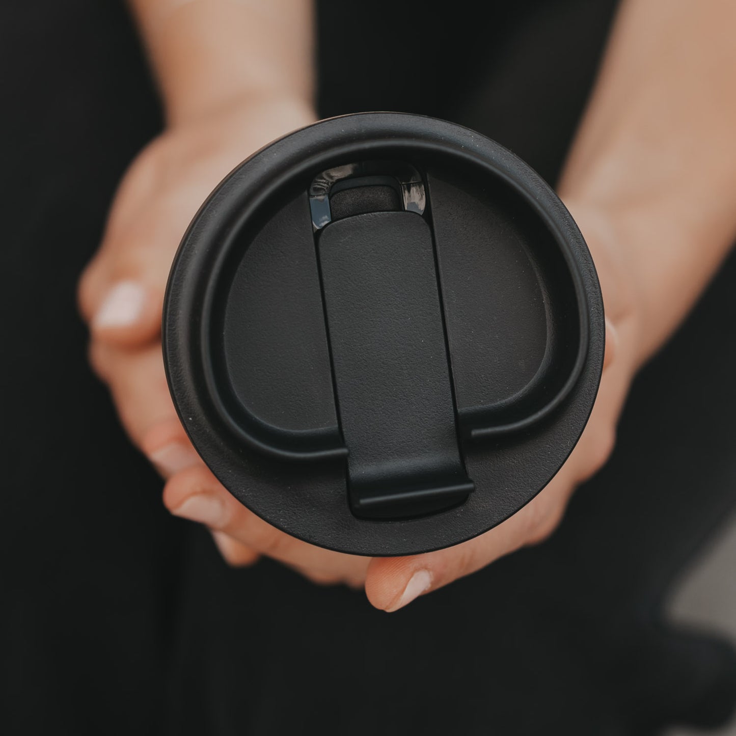To go Becher Herz grau 540ml (VE = 4 Stk.)