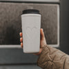 To go Becher Herz grau 540ml (VE = 4 Stk.)