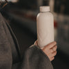 Trinkflasche aus Metall Herz creme 500ml (VE = 4 Stk.)