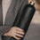 Trinkflasche aus Metall Herz schwarz 1000ml (VE = 4 Stk.)