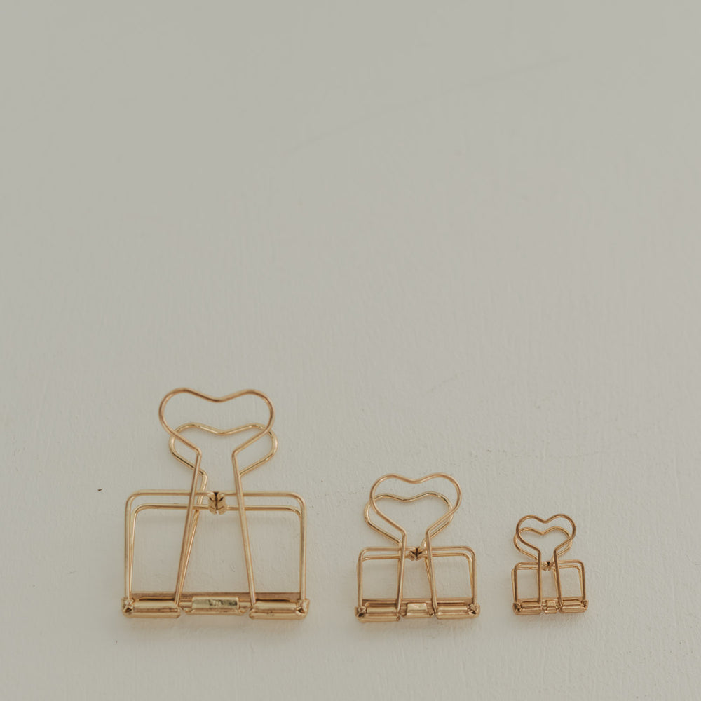 Clip klein gold 8er Set (VE = 6 Stk.)