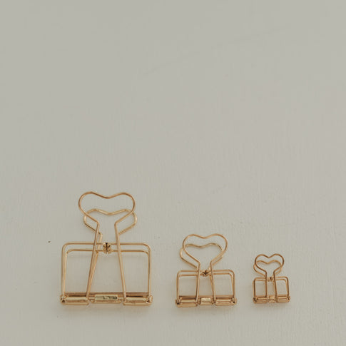 Clip klein gold 8er Set (VE = 6 Stk.)
