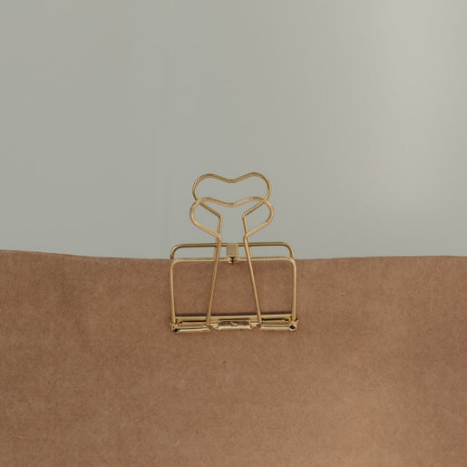 Clip groß gold 4er Set (VE = 6 Stk.)