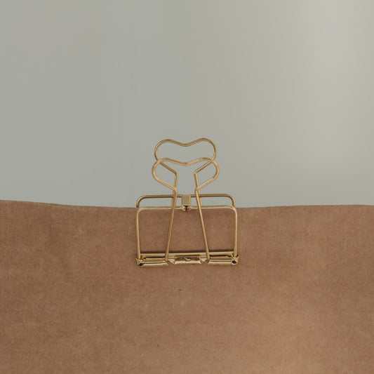 Clip groß gold 4er Set (VE = 6 Stk.)