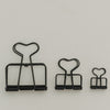 Clip groß schwarz 4er Set (VE = 6 Stk.)