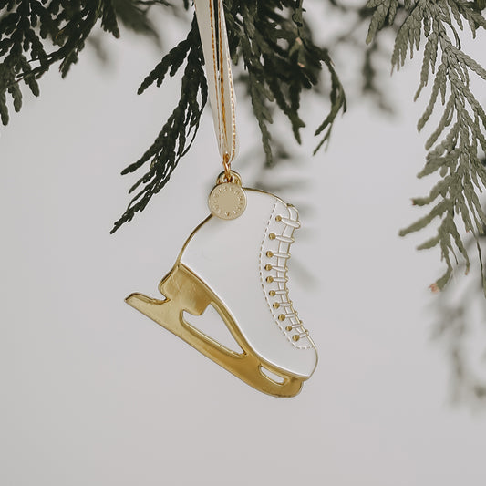 Décoration d'arbre Patins à glace (VE = 6 pcs.)