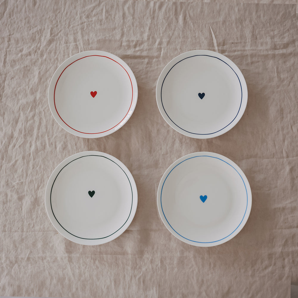 Variante Teller dunkelblau rund – Frühstücks-, Speise- & Platzteller (VE - 4 Stk.)