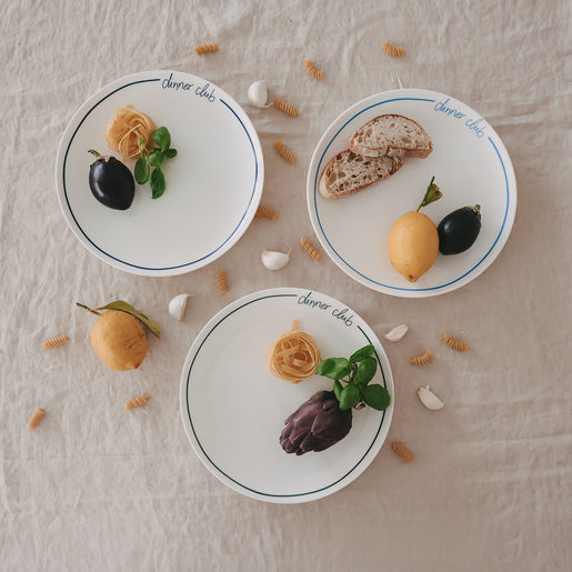 Speiseteller rund dunkelblau Dinner club (VE = 4 Stk.)