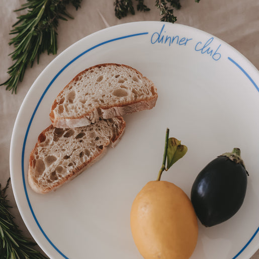 Speiseteller rund hellblau Dinner club (VE = 4 Stk.)