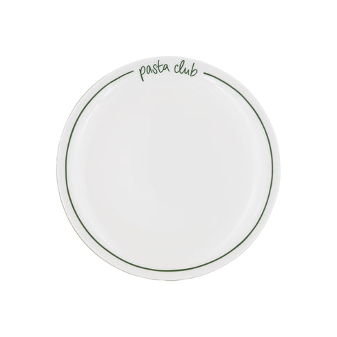 Speiseteller rund grün Pasta club (VE = 4 Stk.)