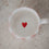 Kleine Tasse Streifen rot (VE = 4 Stk.)