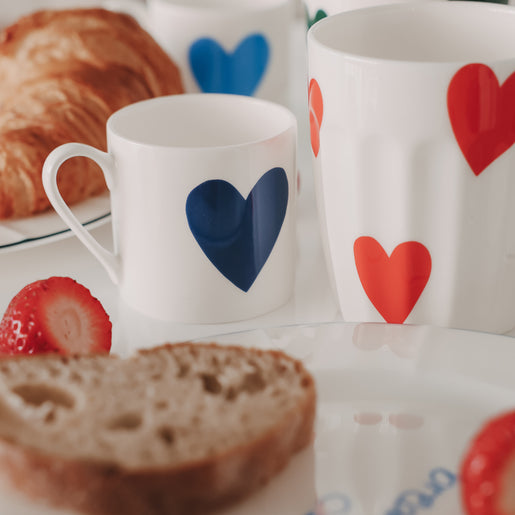 Kleine Tasse Breakfast club dunkelblau (VE = 4 Stk.)