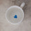 Kleine Tasse Breakfast club hellblau (VE = 4 Stk.)
