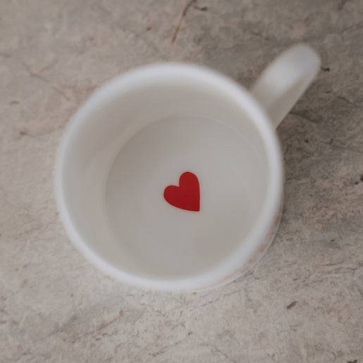 Kleine Tasse Breakfast club rot (VE = 4 Stk.)