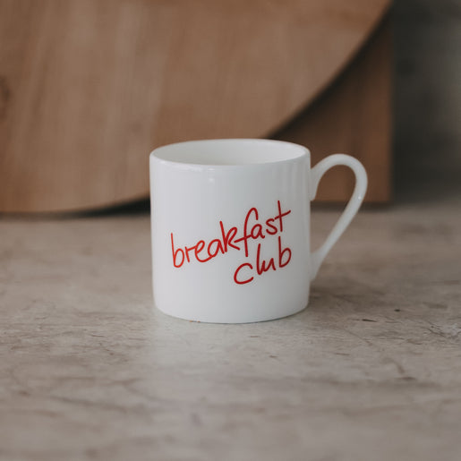 Kleine Tasse Breakfast club rot (VE = 4 Stk.)