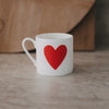 Kleine Tasse Breakfast club rot (VE = 4 Stk.)