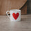 Kleine Tasse Breakfast club rot (VE = 4 Stk.)