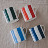 Tasse Streifen dunkelblau (VE = 4 Stk.)