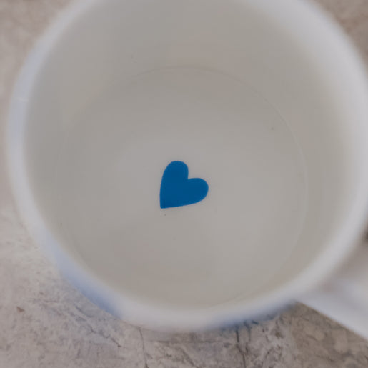 Tasse Streifen hellblau (VE = 4 Stk.)