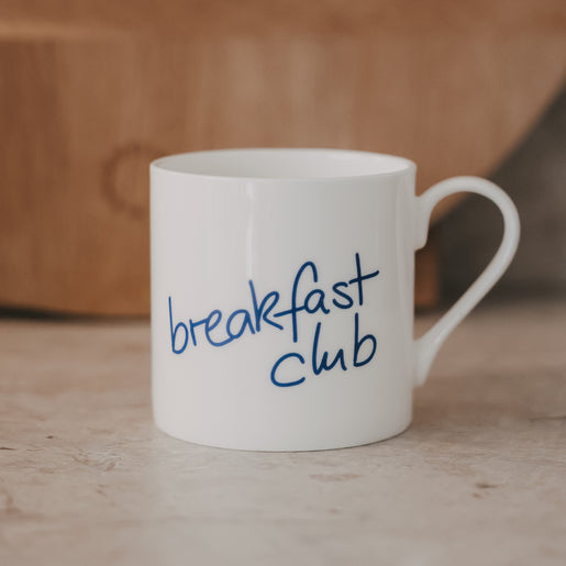 Tasse Breakfast club dunkelblau (VE = 4 Stk.)