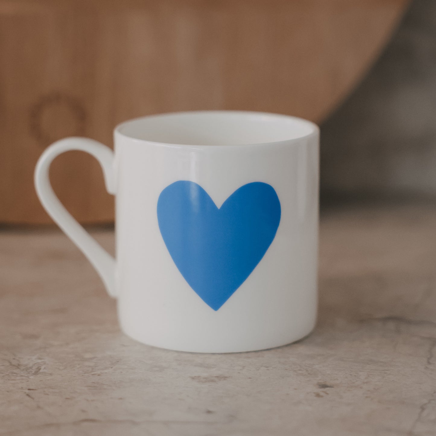 Tasse Breakfast club hellblau (VE = 4 Stk.)