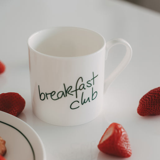 Tasse Breakfast club grün (VE = 4 Stk.)