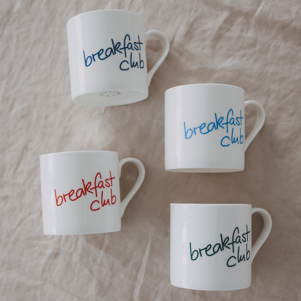 Tasse Breakfast club rot (VE = 4 Stk.)