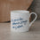 Tasse Kleine Dinge dunkelblau (VE = 4 Stk.)