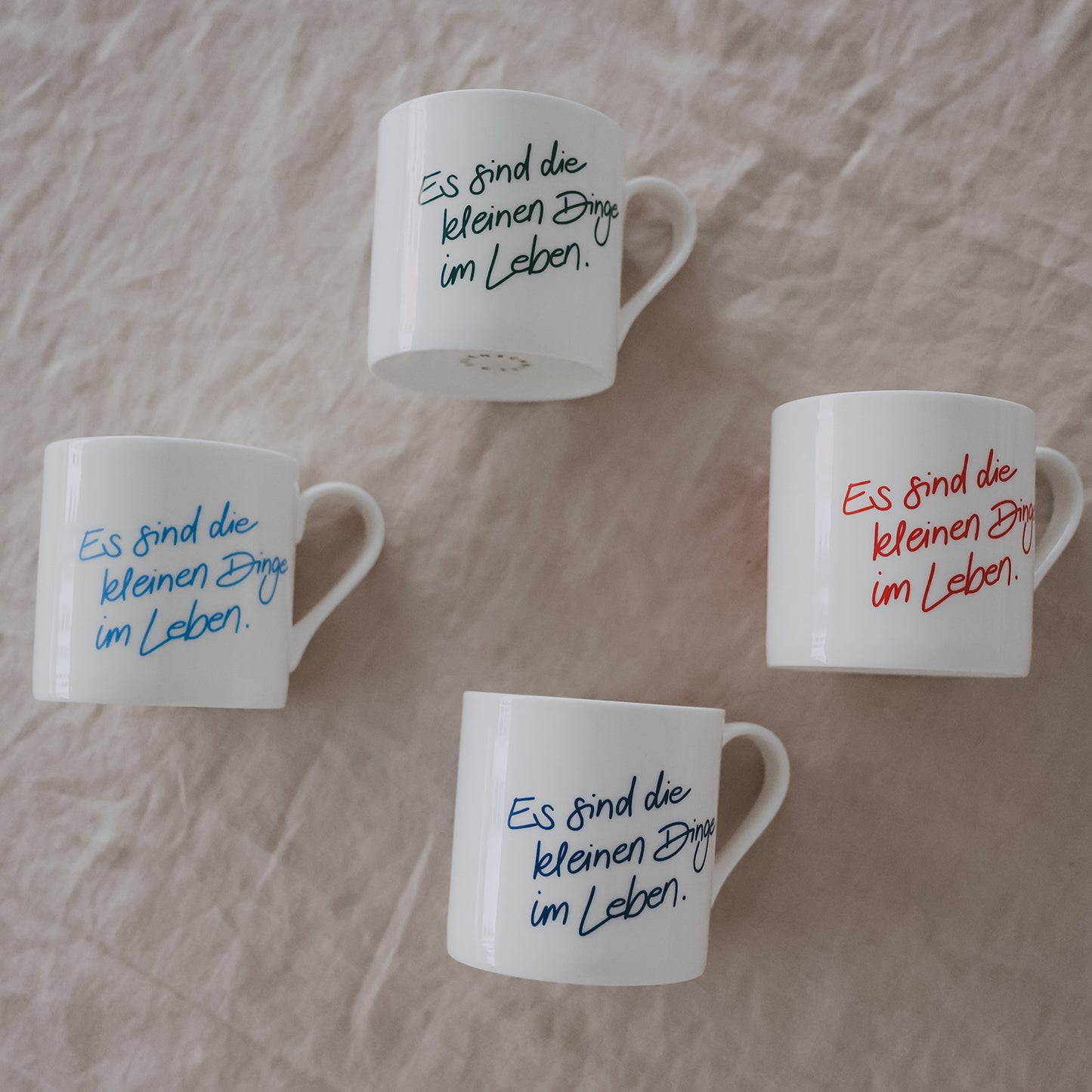Tasse Kleine Dinge dunkelblau (VE = 4 Stk.)