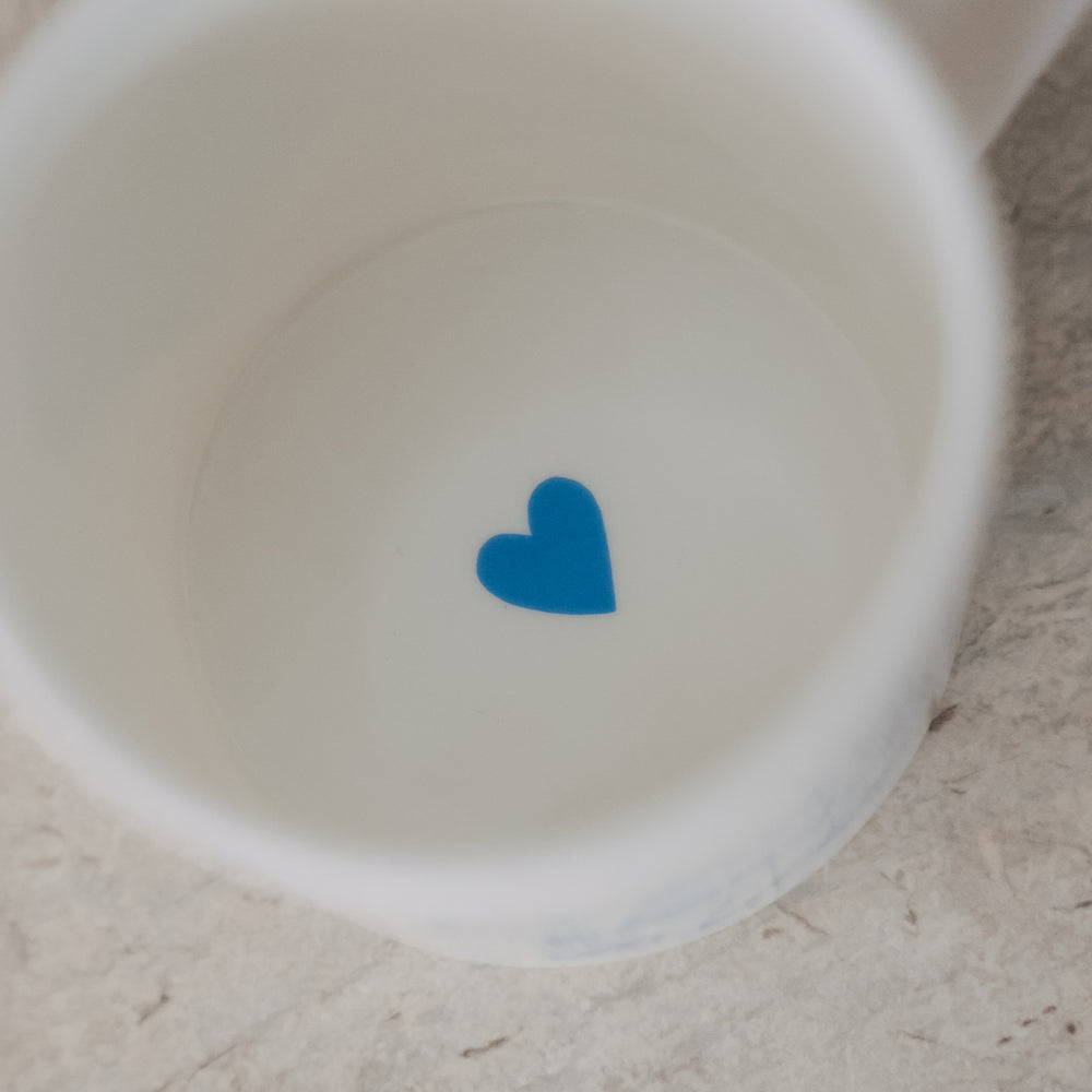 Tasse Kleine Dinge hellblau (VE = 4 Stk.)