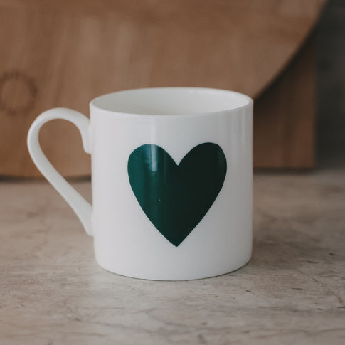 Tasse Kleine Dinge grün (VE = 4 Stk.)