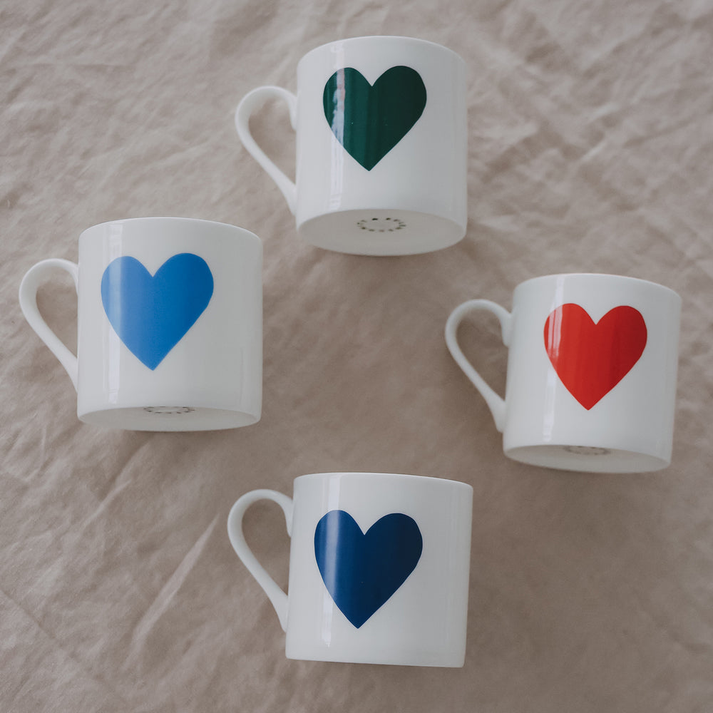 Tasse Kleine Dinge rot (VE = 4 Stk.)