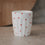 Becher kleine Herzen rot (VE = 4 Stk.)