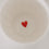 Becher kleine Herzen rot (VE = 4 Stk.)
