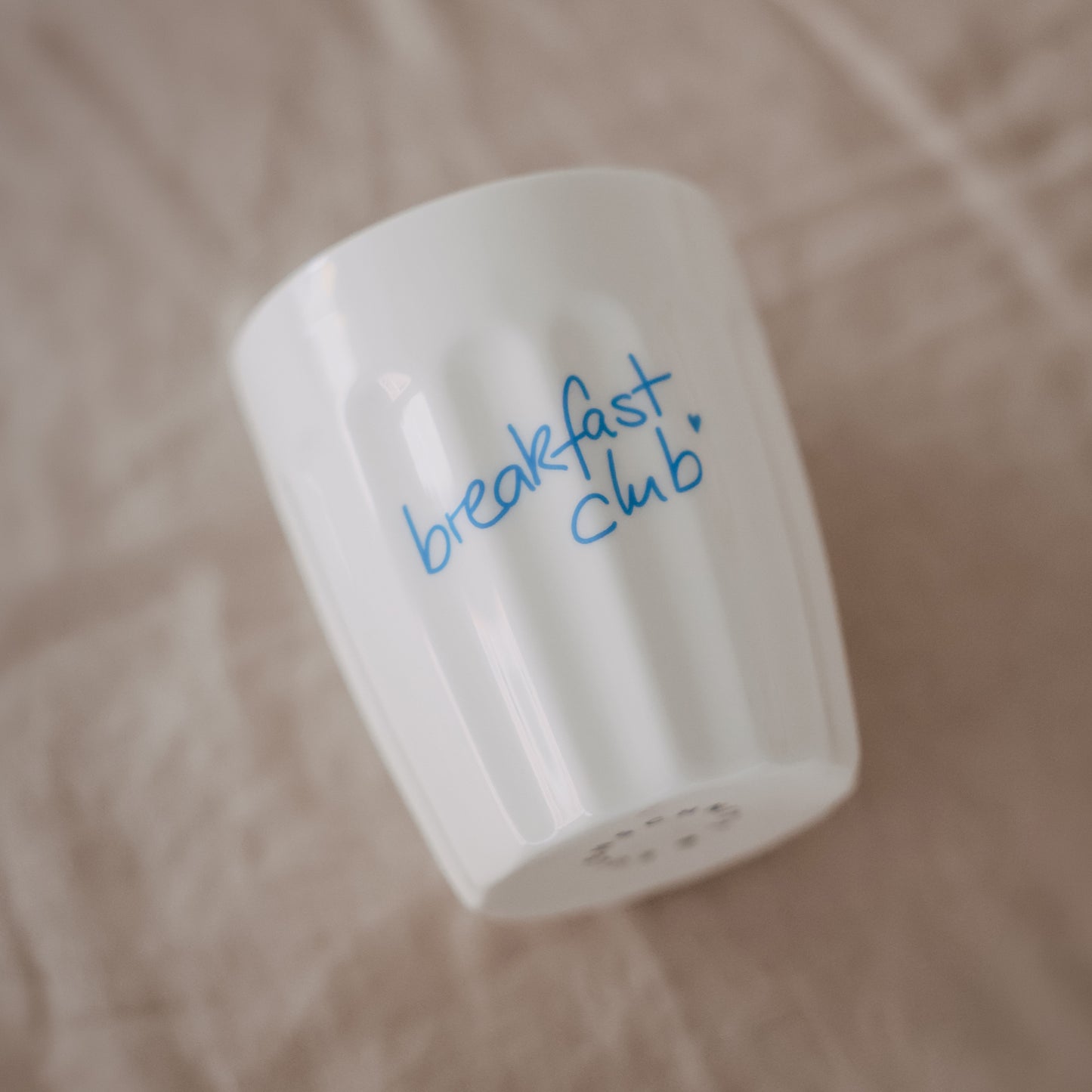 Becher Breakfast club hellblau (VE = 4 Stk.)