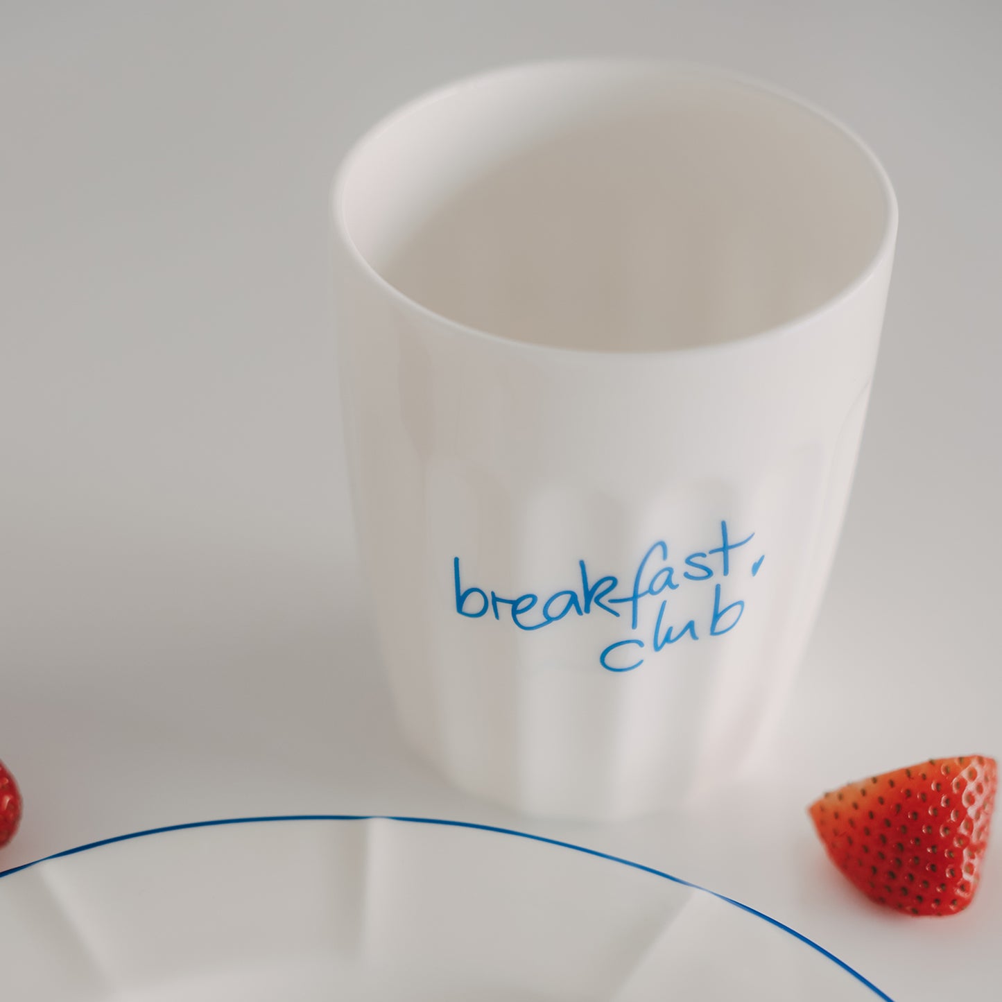Becher Breakfast club hellblau (VE = 4 Stk.)