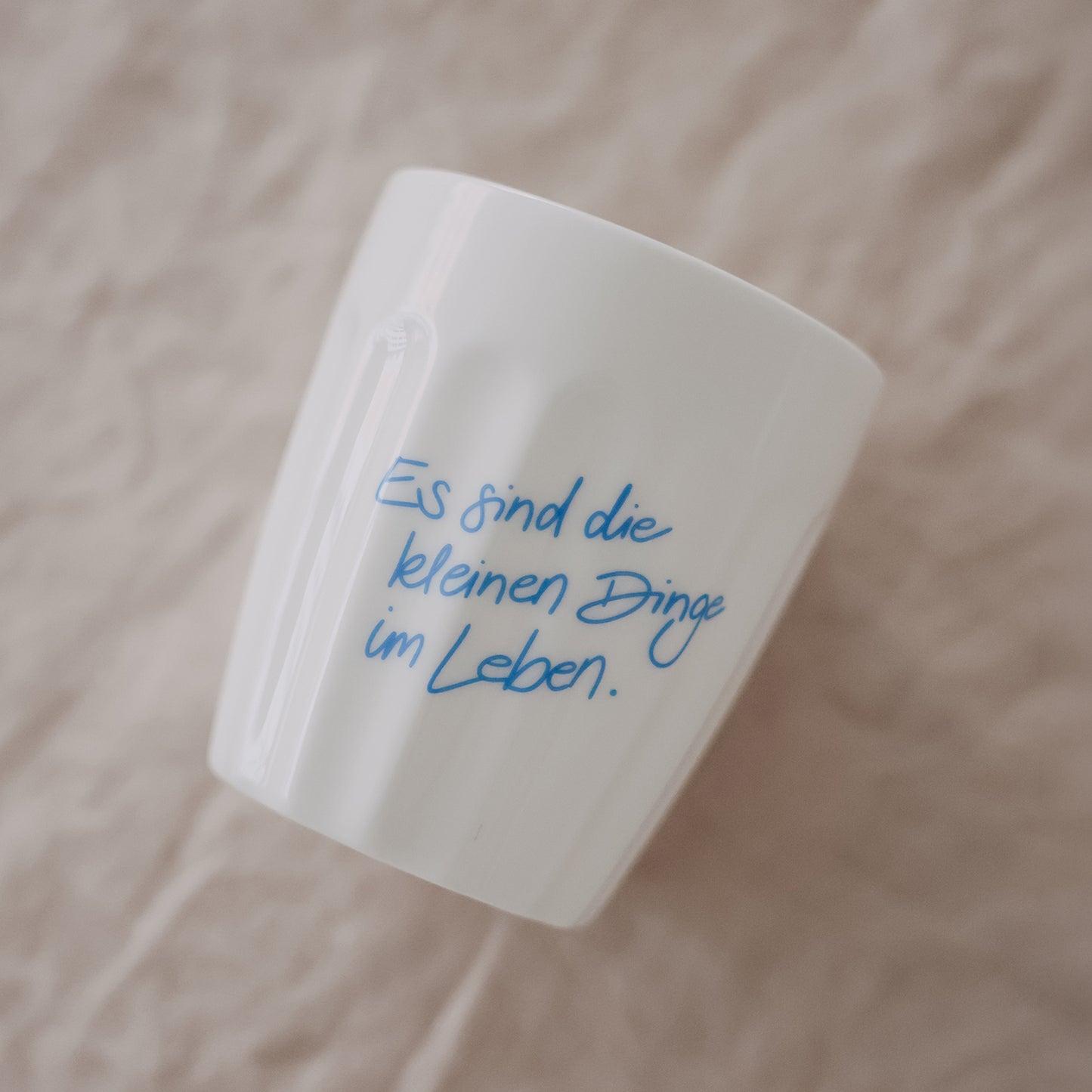 Becher Kleine Dinge hellblau (VE = 4 Stk.)